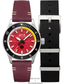 orologio uomo AVI-8 AV-4103-04 Tuskegee Airmen Limited Edition Mens Watch 40mm 5ATM