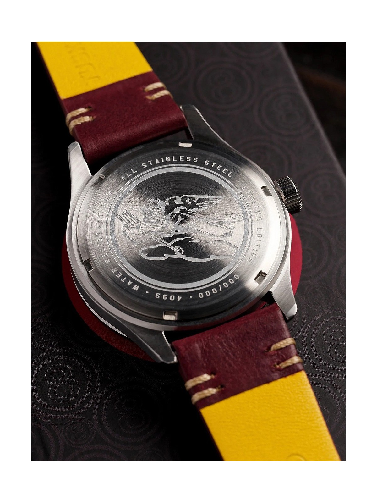 orologio uomo AVI-8 AV-4103-04 Tuskegee Airmen Limited Edition Mens Watch 40mm 5ATM