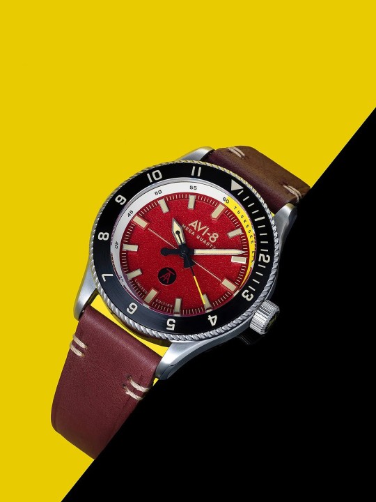 orologio uomo AVI-8 AV-4103-04 Tuskegee Airmen Limited Edition Mens Watch 40mm 5ATM