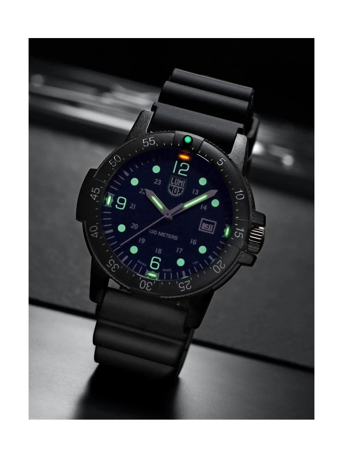 orologio uomo Luminox X2.2003 Sea Bass Mens Watch 44mm 10ATM