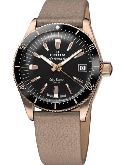 orologio donna Edox 80131-37RNC-NI Skydiver Automatic + 2nd strap Ladies Watch 38mm 30ATM