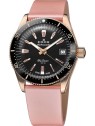 orologio donna Edox 80131-37RNC-NI Skydiver Automatic + 2nd strap Ladies Watch 38mm 30ATM