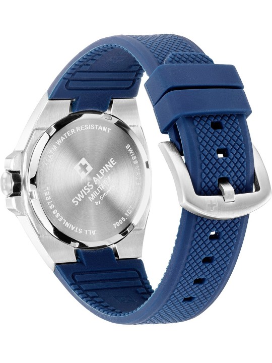 orologio uomo Swiss Alpine Military 7005.1835 Typhoon Mens Watch 42mm 10ATM