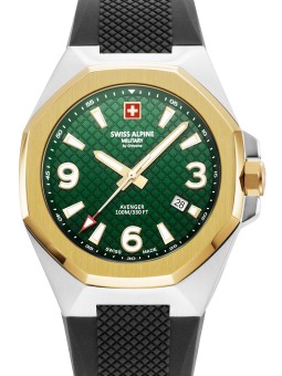 orologio uomo Swiss Alpine Military 7005.1844 Typhoon Mens Watch 42mm 10ATM