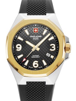 orologio uomo Swiss Alpine Military 7005.1847 Typhoon Mens Watch 42mm 10ATM