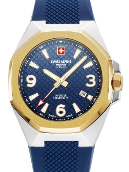 orologio uomo Swiss Alpine Military 7005.1845 Typhoon Mens Watch 42mm 10ATM