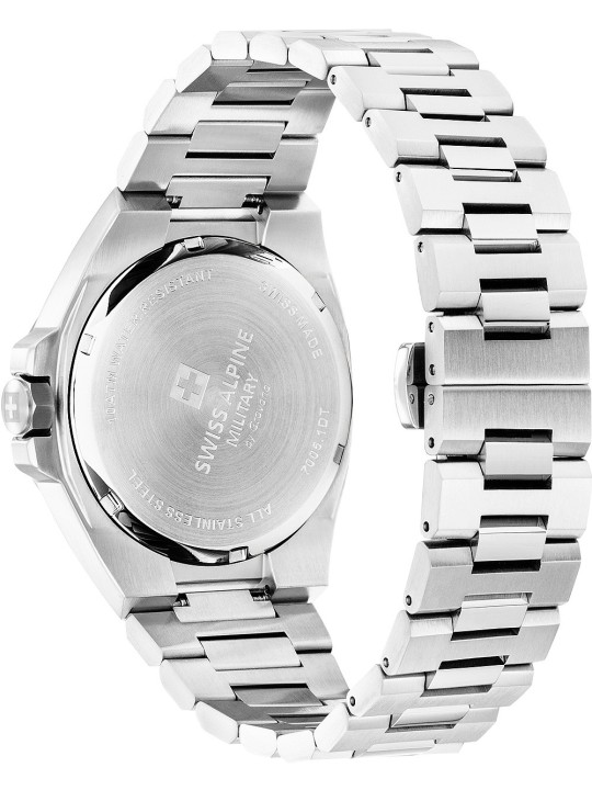 orologio uomo Swiss Alpine Military 7005.1134 Typhoon Mens Watch 42mm 10ATM