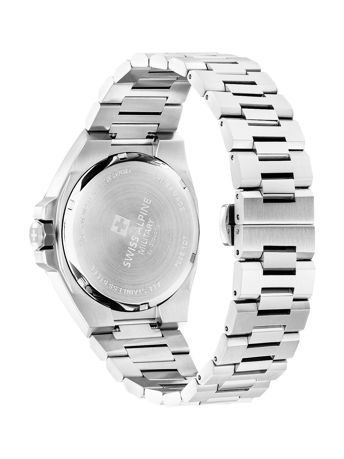 orologio uomo Swiss Alpine Military 7005.1134 Typhoon Mens Watch 42mm 10ATM