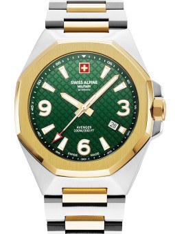 orologio uomo Swiss Alpine Military 7005.1144 Typhoon Mens Watch 42mm 10ATM