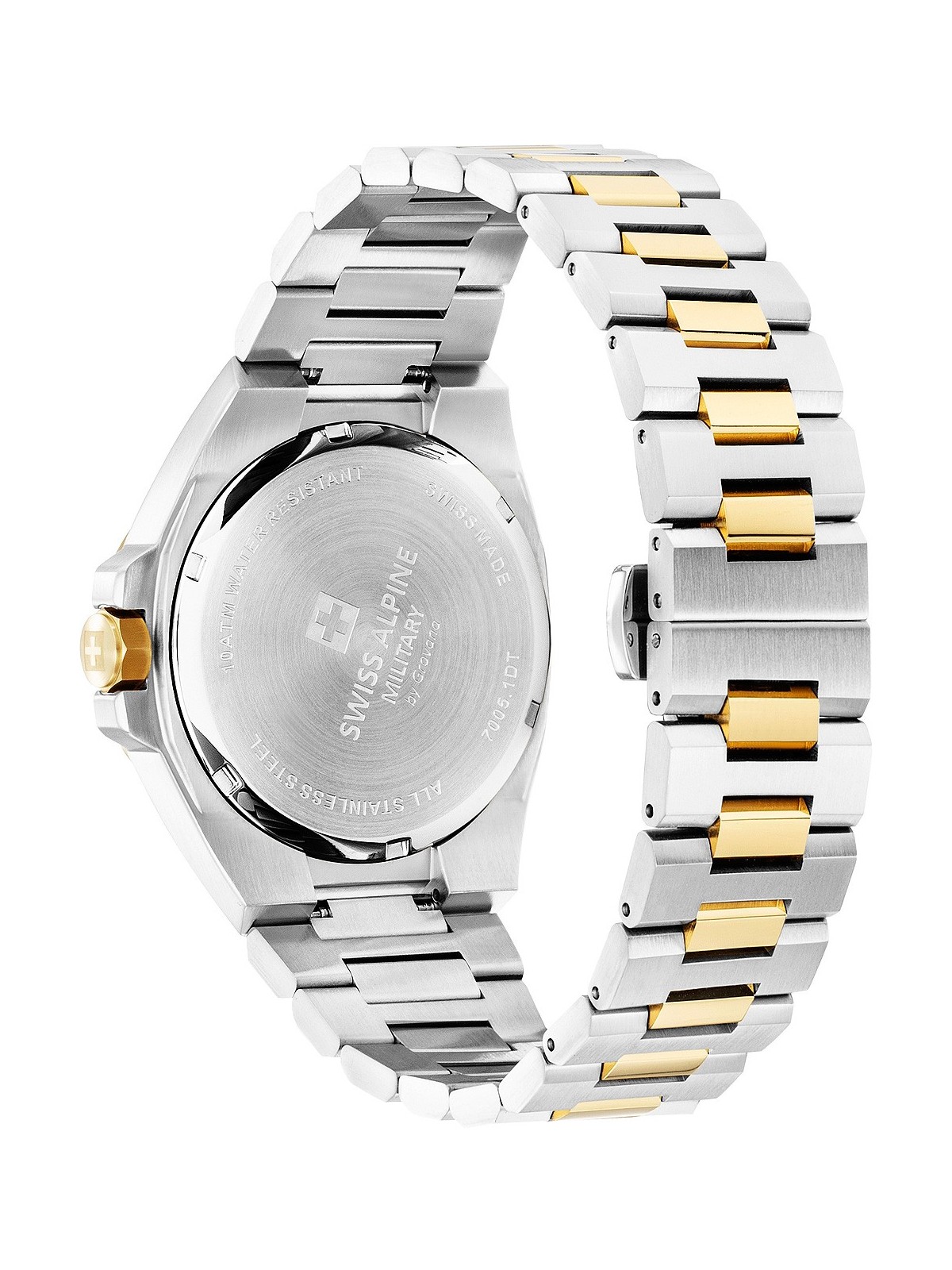 orologio uomo Swiss Alpine Military 7005.1144 Typhoon Mens Watch 42mm 10ATM