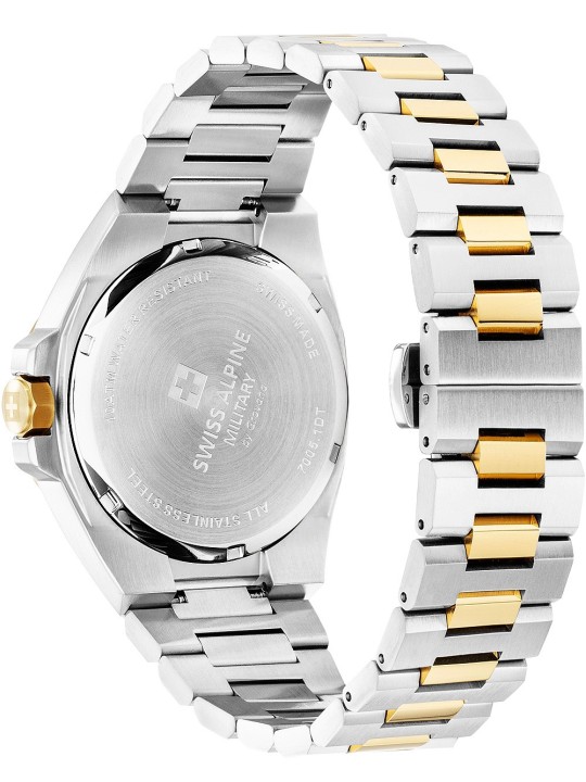 orologio uomo Swiss Alpine Military 7005.1145 Typhoon Mens Watch 42mm 10ATM