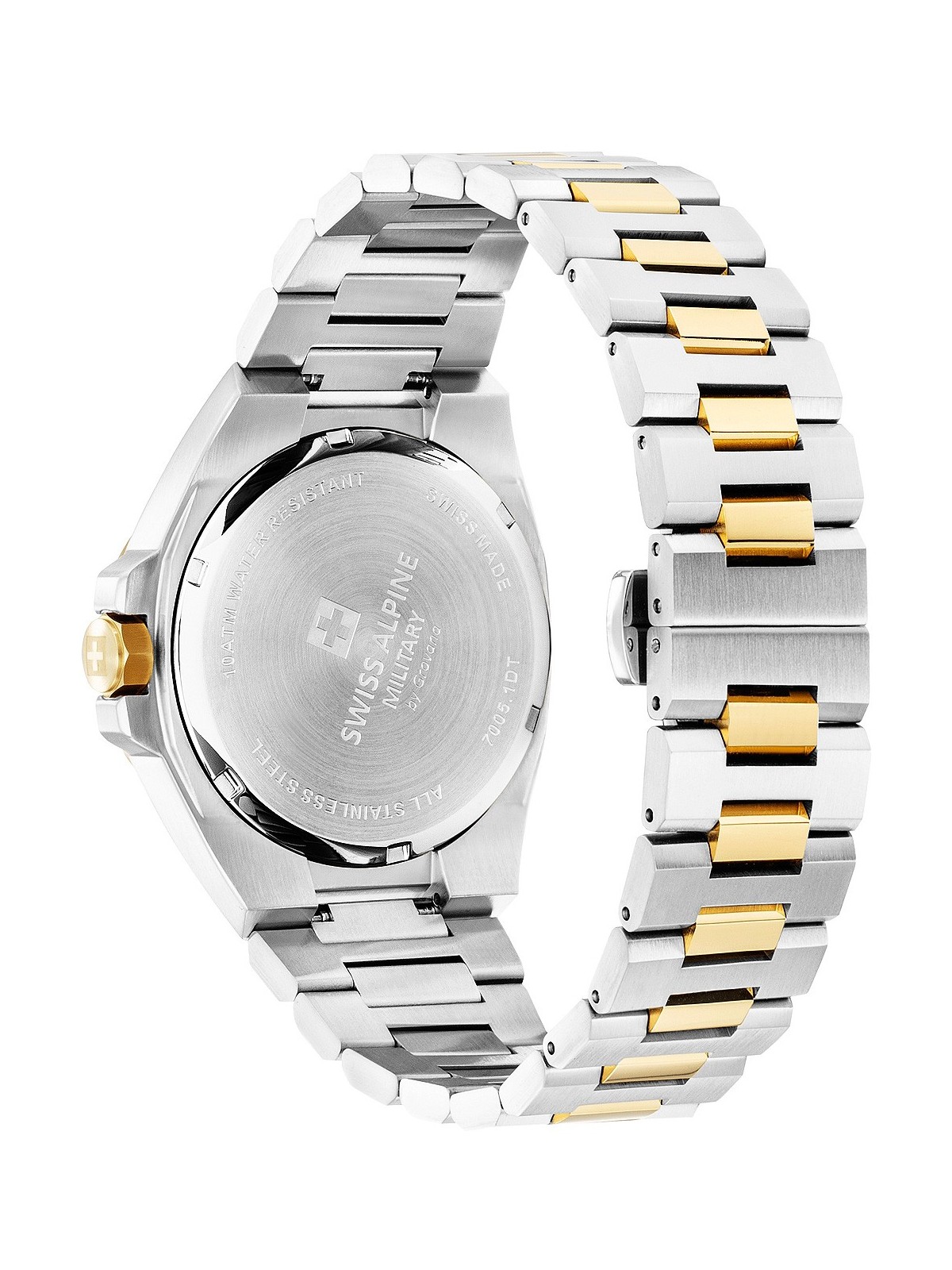 orologio uomo Swiss Alpine Military 7005.1145 Typhoon Mens Watch 42mm 10ATM