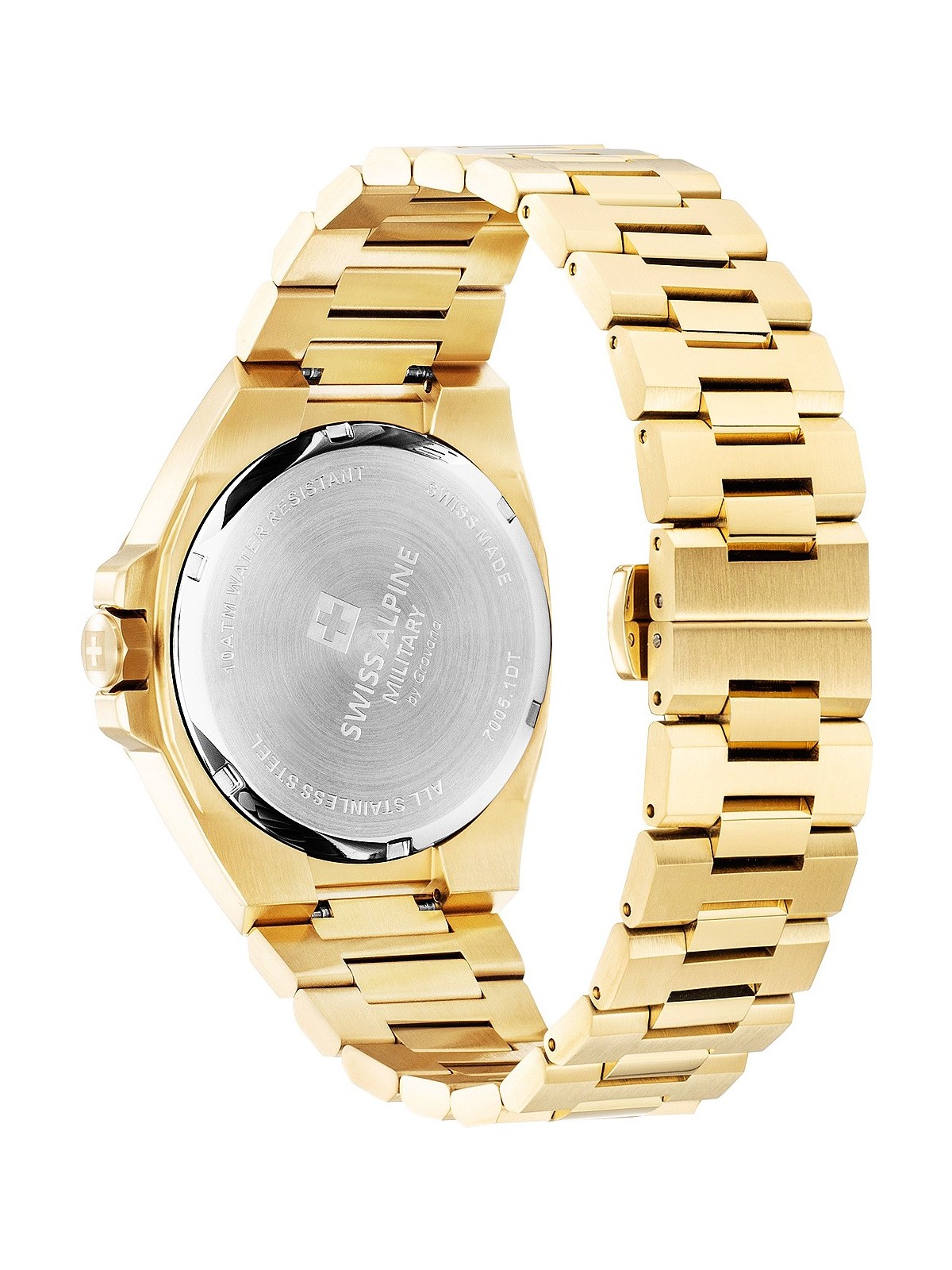 orologio uomo Swiss Alpine Military 7005.1115 Typhoon Mens Watch 42mm 10ATM