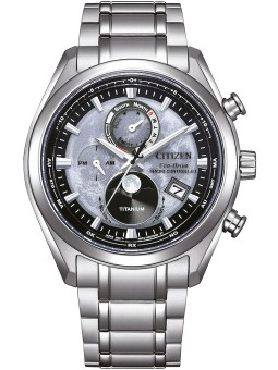 orologio uomo Citizen BY1010-81H Eco-Drive Moon Phase Titanium Radio Contr. Mens Watch
