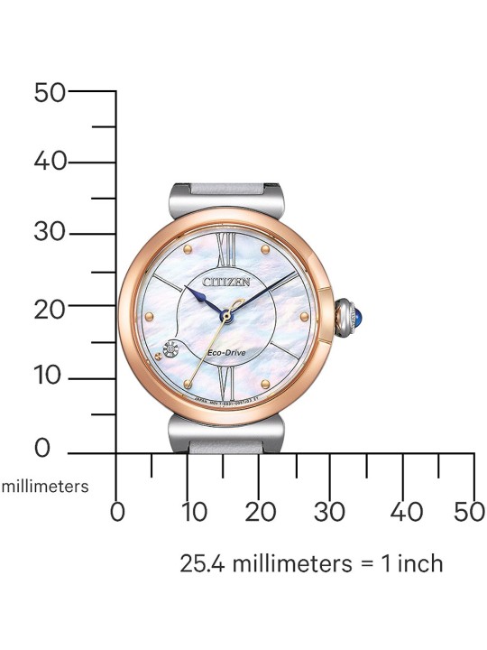 orologio donna Citizen EM1074-15D Eco-Drive Elegance Ladies Watch 30mm 5ATM