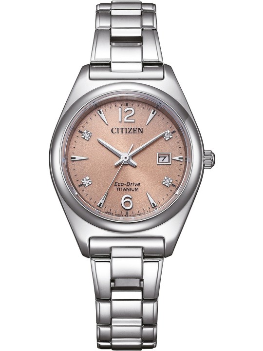 orologio donna Citizen EW2601-81Z Eco-Drive Titanium Ladies Watch 29mm 10ATM