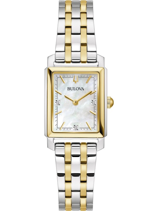 orologio donna Bulova 98P220 Sutton Ladies Watch 21mm 3ATM