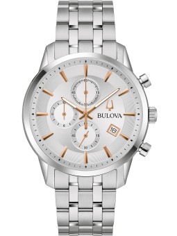 orologio uomo Bulova 96B411 Sutton Chronograph Mens Watch 41mm 3ATM