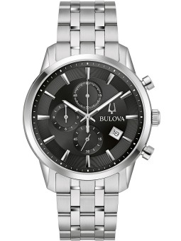 orologio uomo Bulova 96B412 Sutton Chronograph Mens Watch 41mm 3ATM