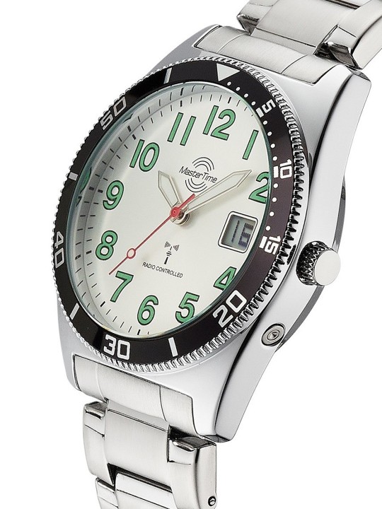 orologio uomo Master Time MTGA-10859-41M Radio Controlled Mens Watch 42mm 5ATM