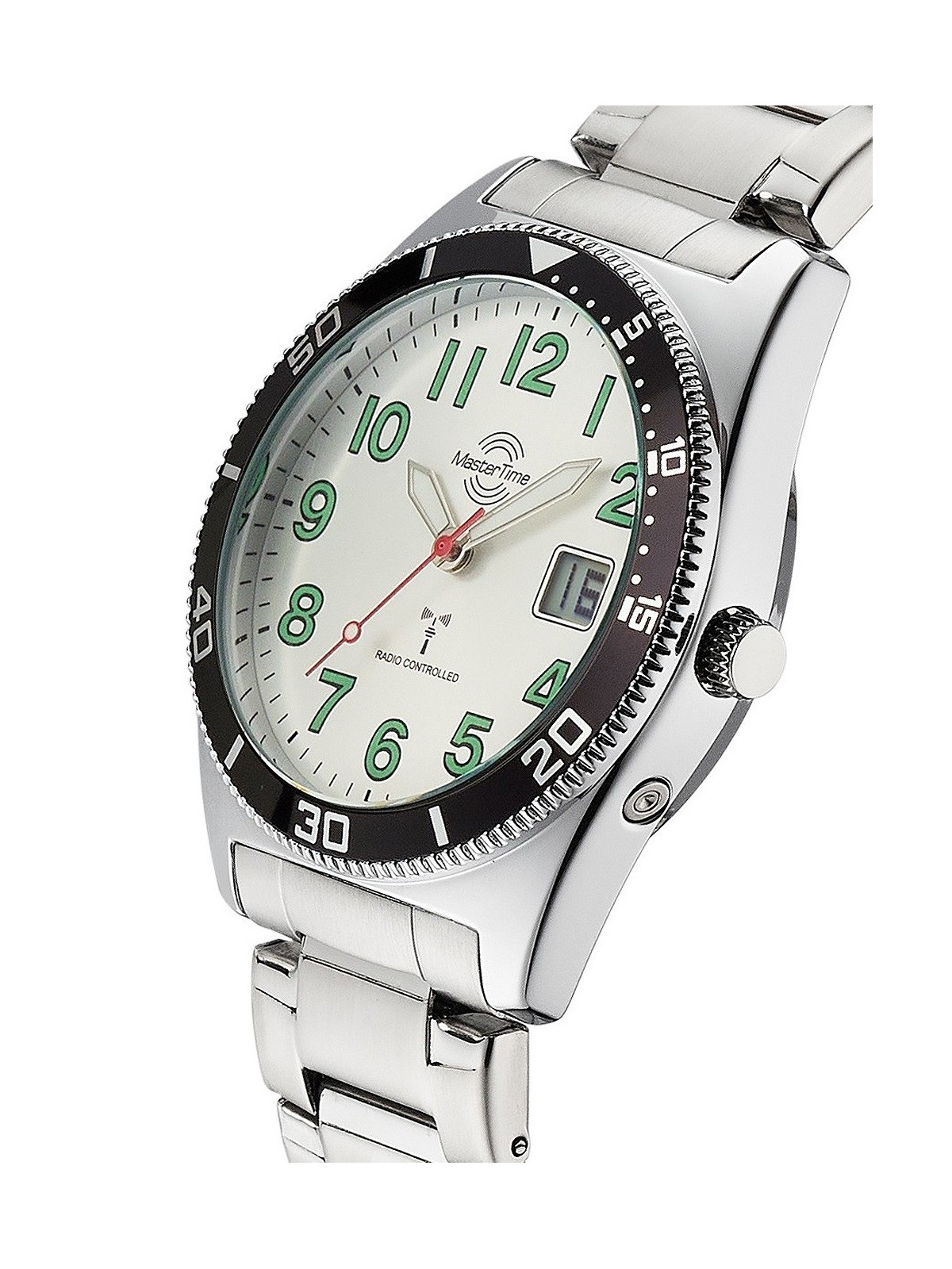 orologio uomo Master Time MTGA-10859-41M Radio Controlled Mens Watch 42mm 5ATM