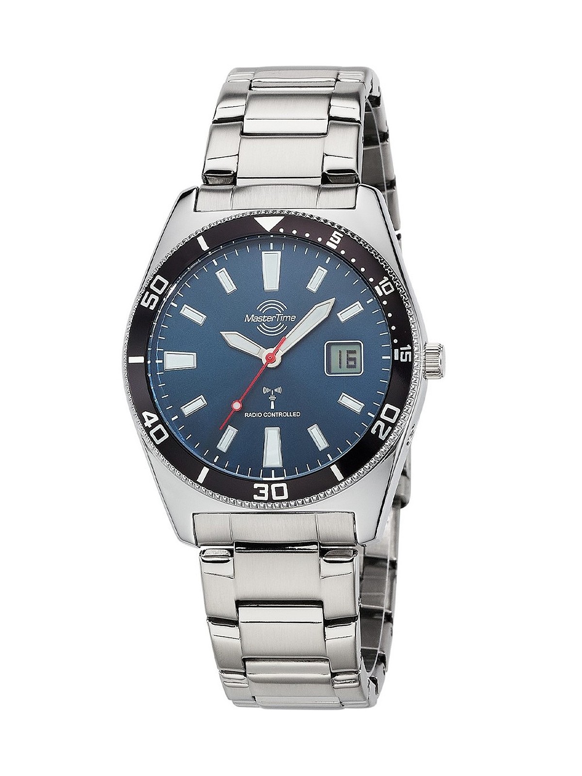 orologio uomo Master Time MTGA-10858-31M Radio Controlled Mens Watch 42mm 5ATM