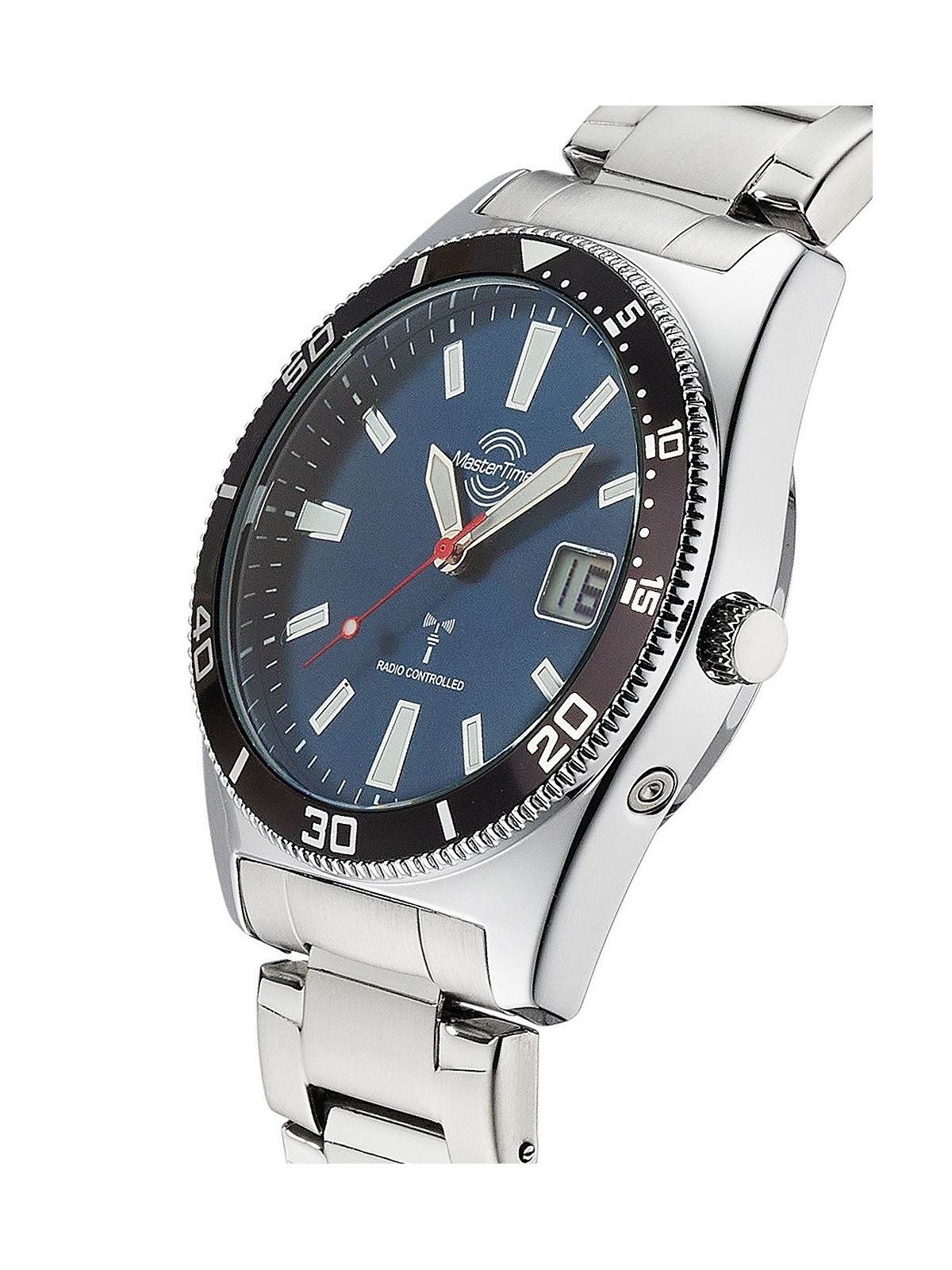 orologio uomo Master Time MTGA-10858-31M Radio Controlled Mens Watch 42mm 5ATM