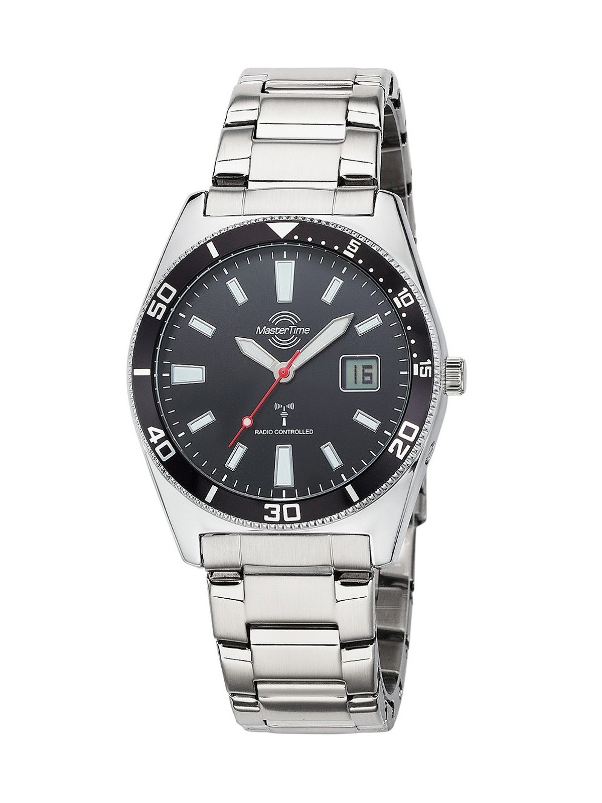 orologio uomo Master Time MTGA-10857-21M Radio Controlled Mens Watch 42mm 5ATM