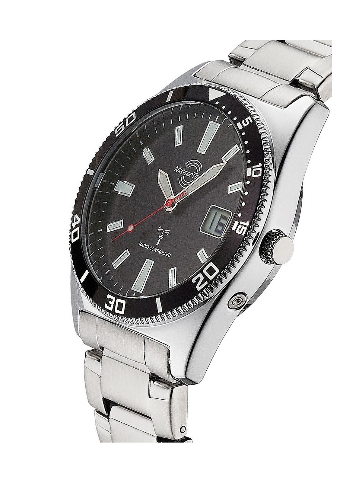 orologio uomo Master Time MTGA-10857-21M Radio Controlled Mens Watch 42mm 5ATM