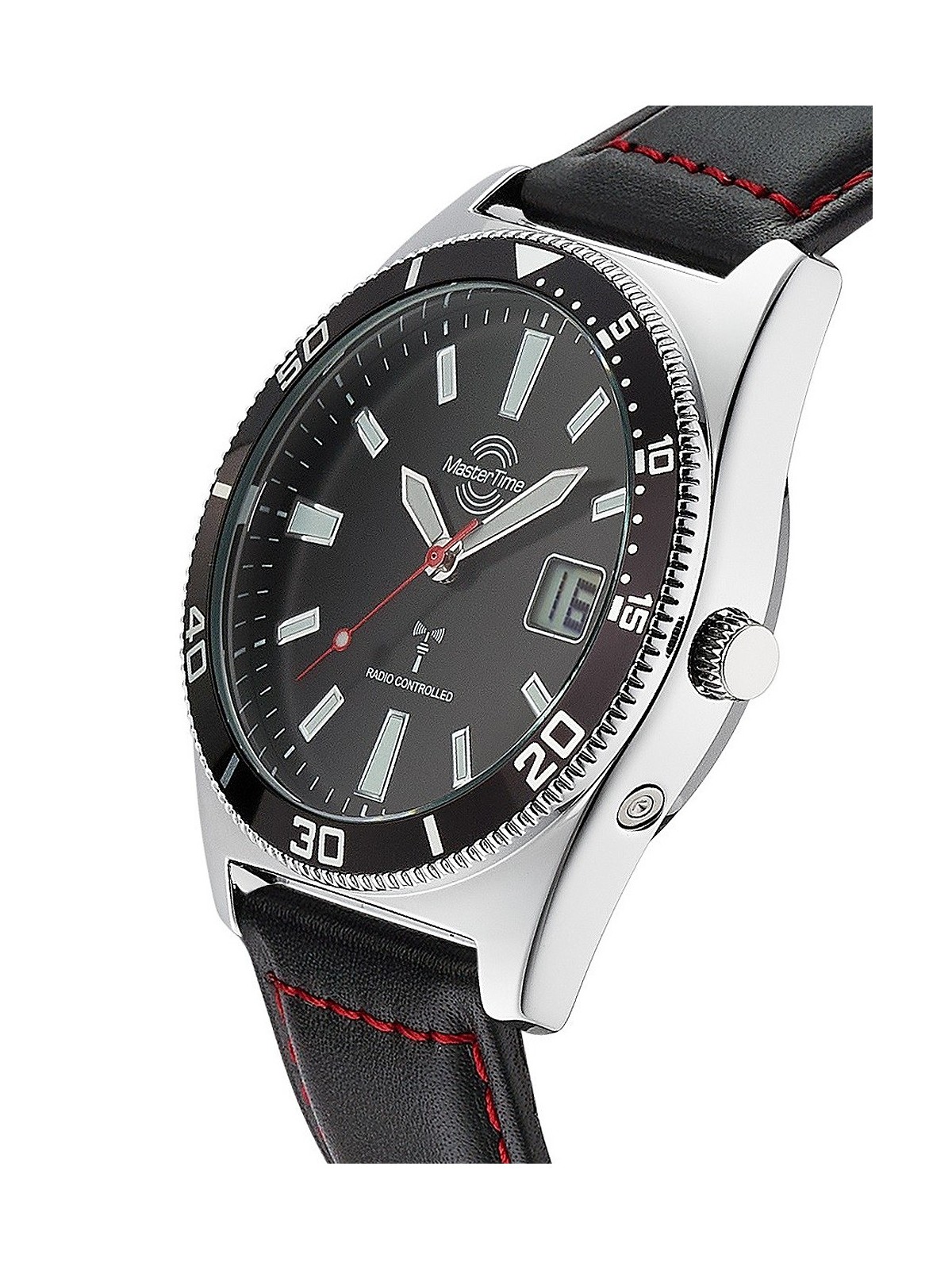 orologio uomo Master Time MTGA-10860-21L Radio Controlled Mens Watch 42mm 5ATM
