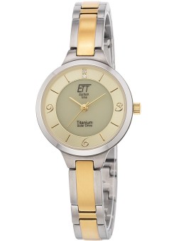 orologio donna ETT ELS-12148-61M Diamond Lady Solar Drive Titan Ladies Watch 28mm 5ATM