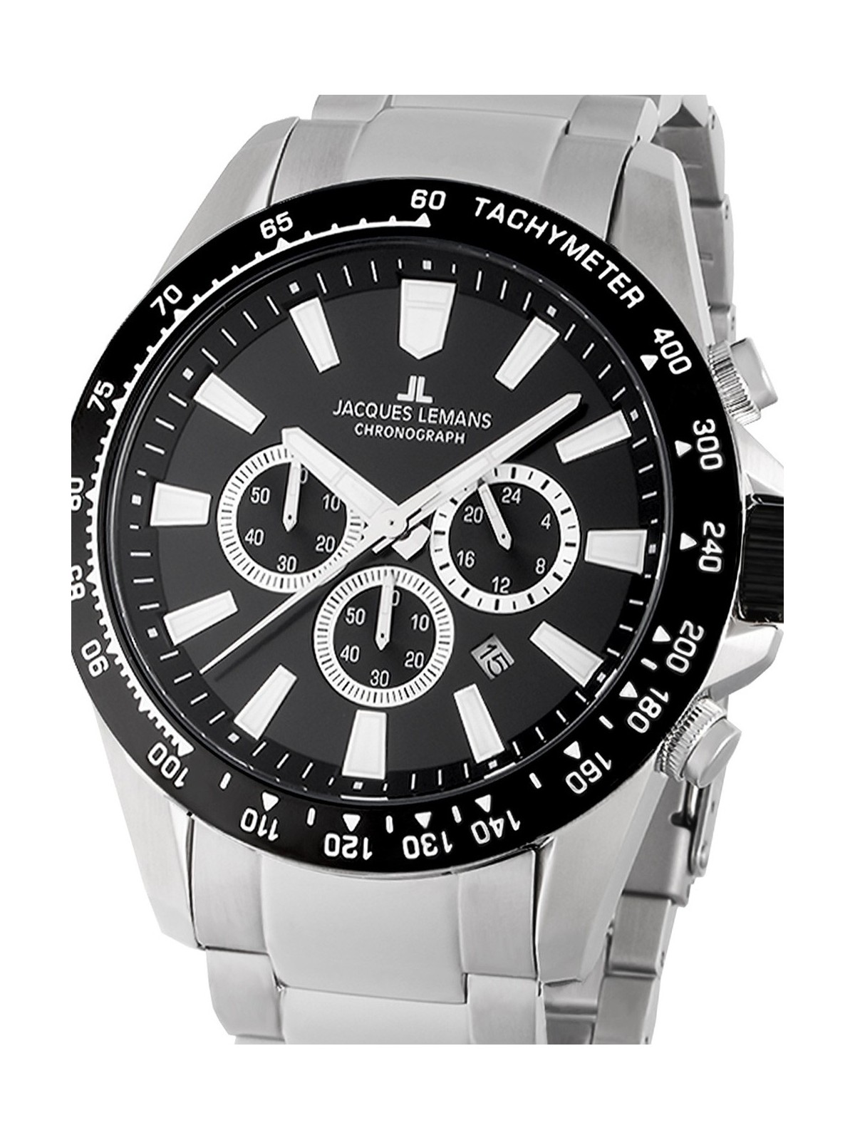 orologio uomo Jacques Lemans 1-2140E Liverpool Chronograph Mens Watch 48mm 10ATM