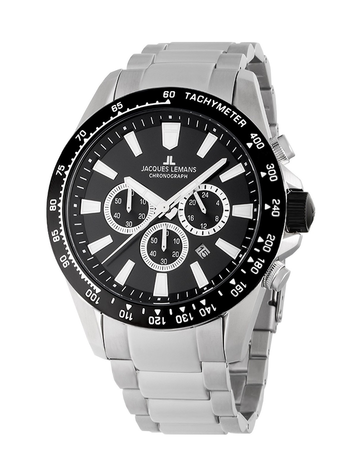 orologio uomo Jacques Lemans 1-2140E Liverpool Chronograph Mens Watch 48mm 10ATM