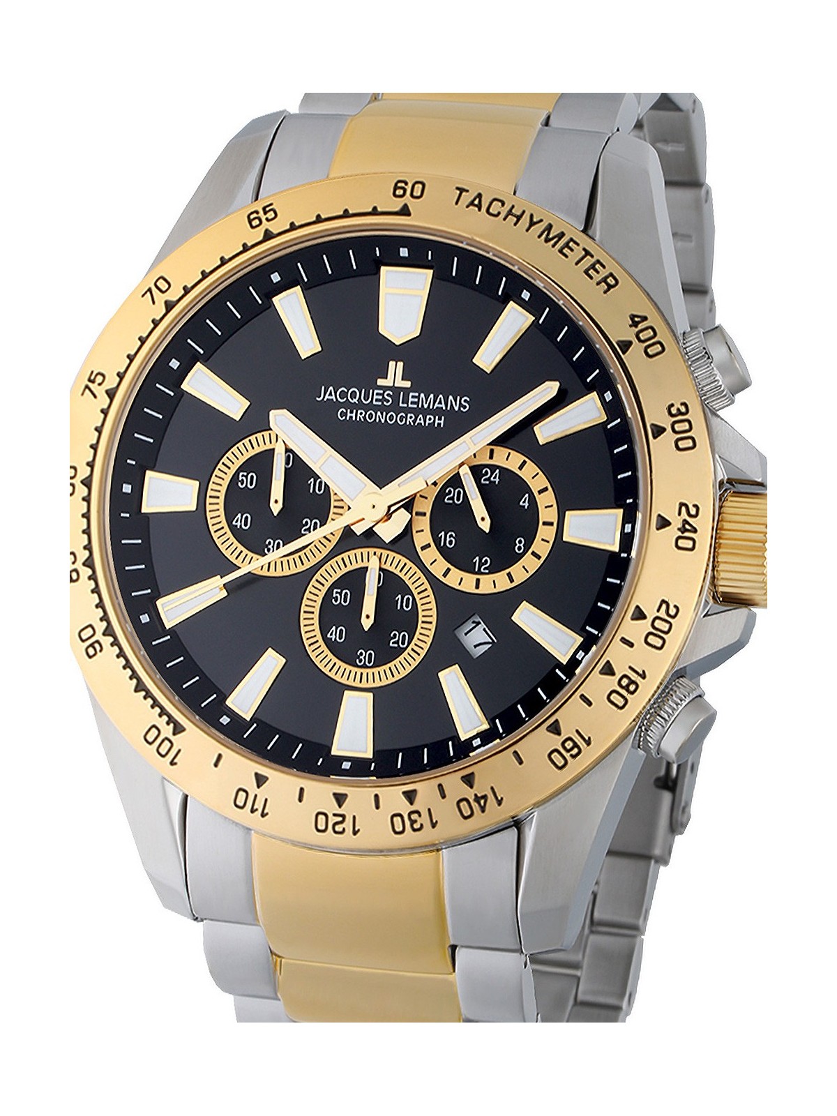 orologio uomo Jacques Lemans 1-2140H Liverpool Chronograph Mens Watch 48mm 10ATM