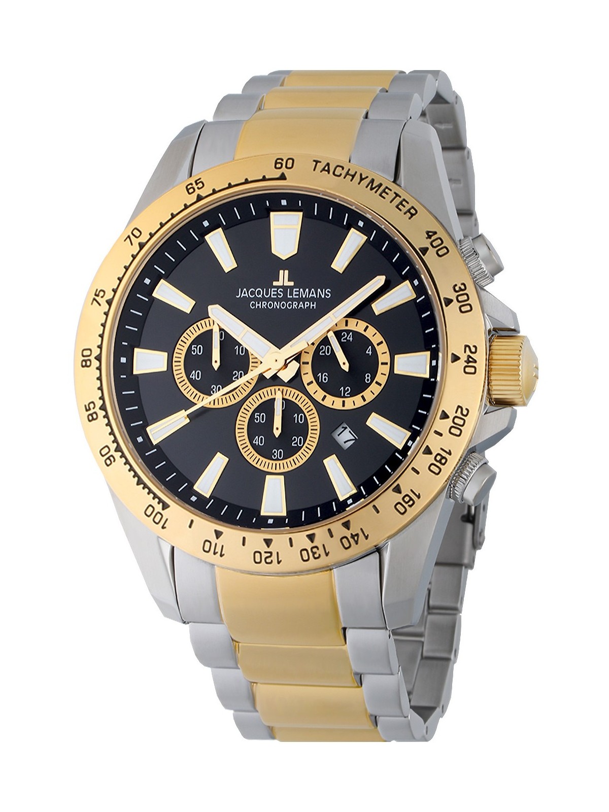 orologio uomo Jacques Lemans 1-2140H Liverpool Chronograph Mens Watch 48mm 10ATM