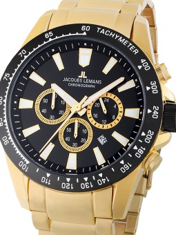 orologio uomo Jacques Lemans 1-2140I Liverpool Chronograph Mens Watch 48mm 10ATM