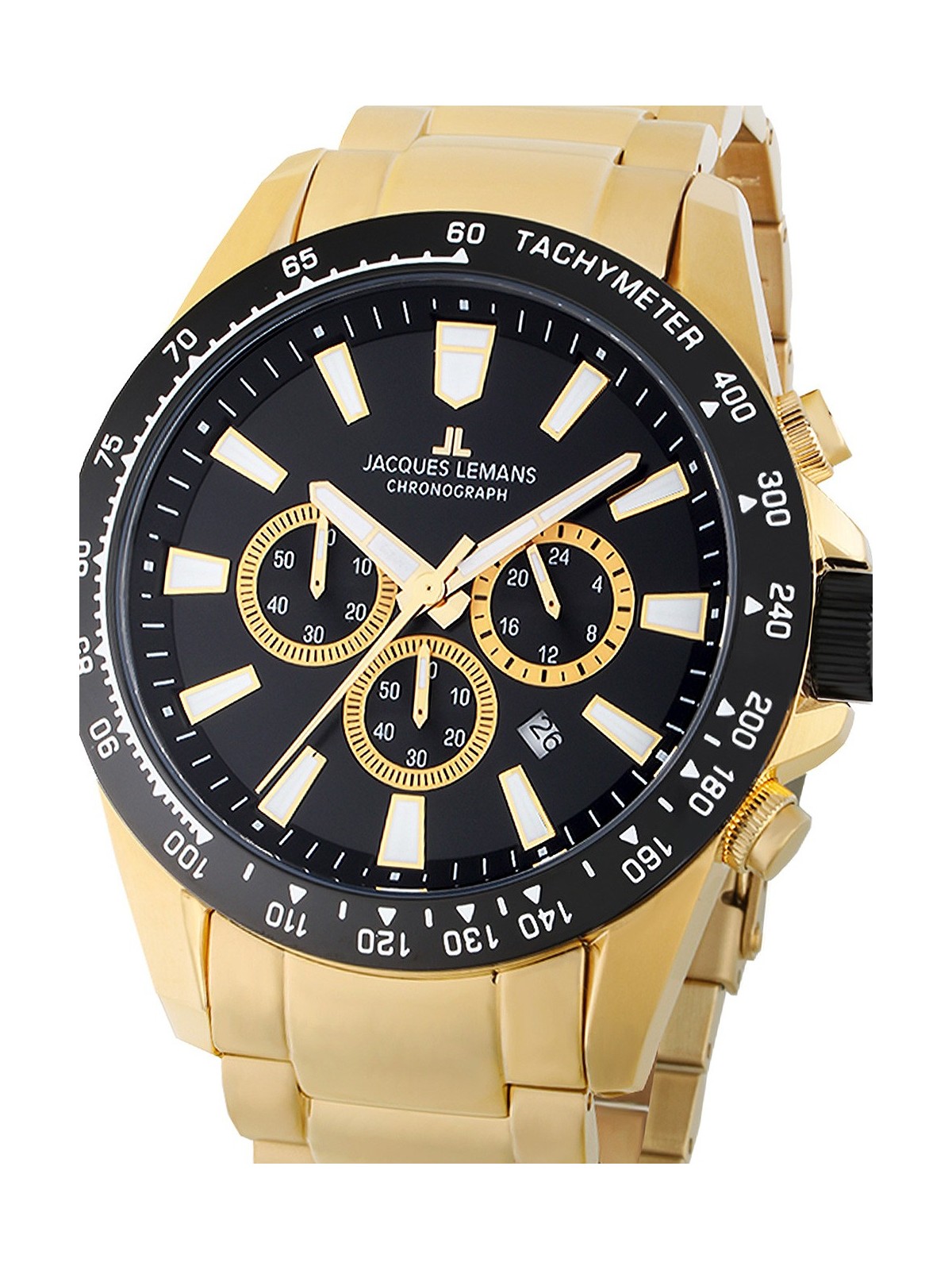 orologio uomo Jacques Lemans 1-2140I Liverpool Chronograph Mens Watch 48mm 10ATM