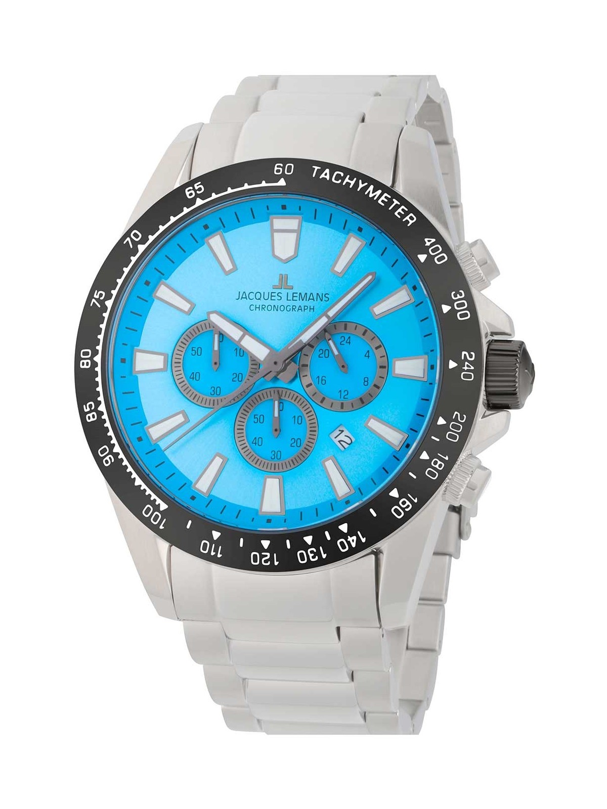 orologio uomo Jacques Lemans 1-2140K Liverpool Chronograph Mens Watch 48mm 10ATM
