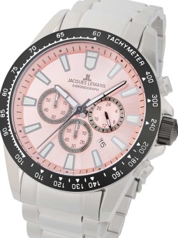 orologio uomo Jacques Lemans 1-2140L Liverpool Chronograph Mens Watch 48mm 10ATM