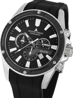 orologio uomo Jacques Lemans 1-2141A Liverpool Chronograph Mens Watch 48mm 20ATM