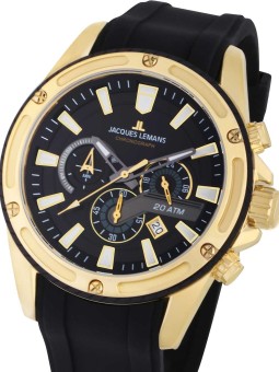 orologio uomo Jacques Lemans 1-2141D Liverpool Chronograph Mens Watch 48mm 20ATM