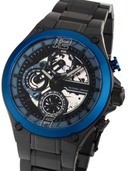 orologio uomo Jacques Lemans 1-2150G Manchester Multifunction Mens Watch 43mm 10ATM