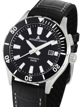 orologio uomo Jacques Lemans 1-2131A Hybromatic Mens Watch 43mm 10ATM