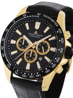 orologio uomo Jacques Lemans 1-2140D Liverpool Chronograph Mens Watch 48mm 10ATM