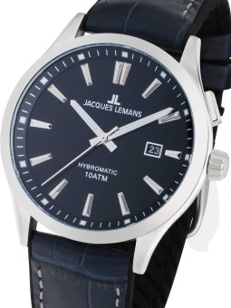 orologio uomo Jacques Lemans 1-2130C Hybromatic Mens Watch 42mm 10ATM