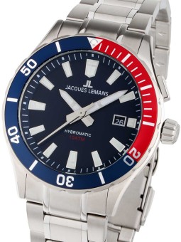 orologio uomo Jacques Lemans 1-2131E Hybromatic Mens Watch 42mm 10ATM