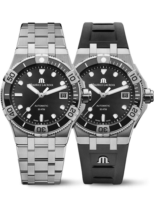 orologio uomo Maurice Lacroix AI6057-SSL2F-330-A Aikon Automatic Venturer Mens Watch 38mm 30ATM