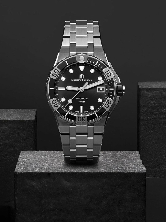 orologio uomo Maurice Lacroix AI6057-SSL2F-330-A Aikon Automatic Venturer Mens Watch 38mm 30ATM