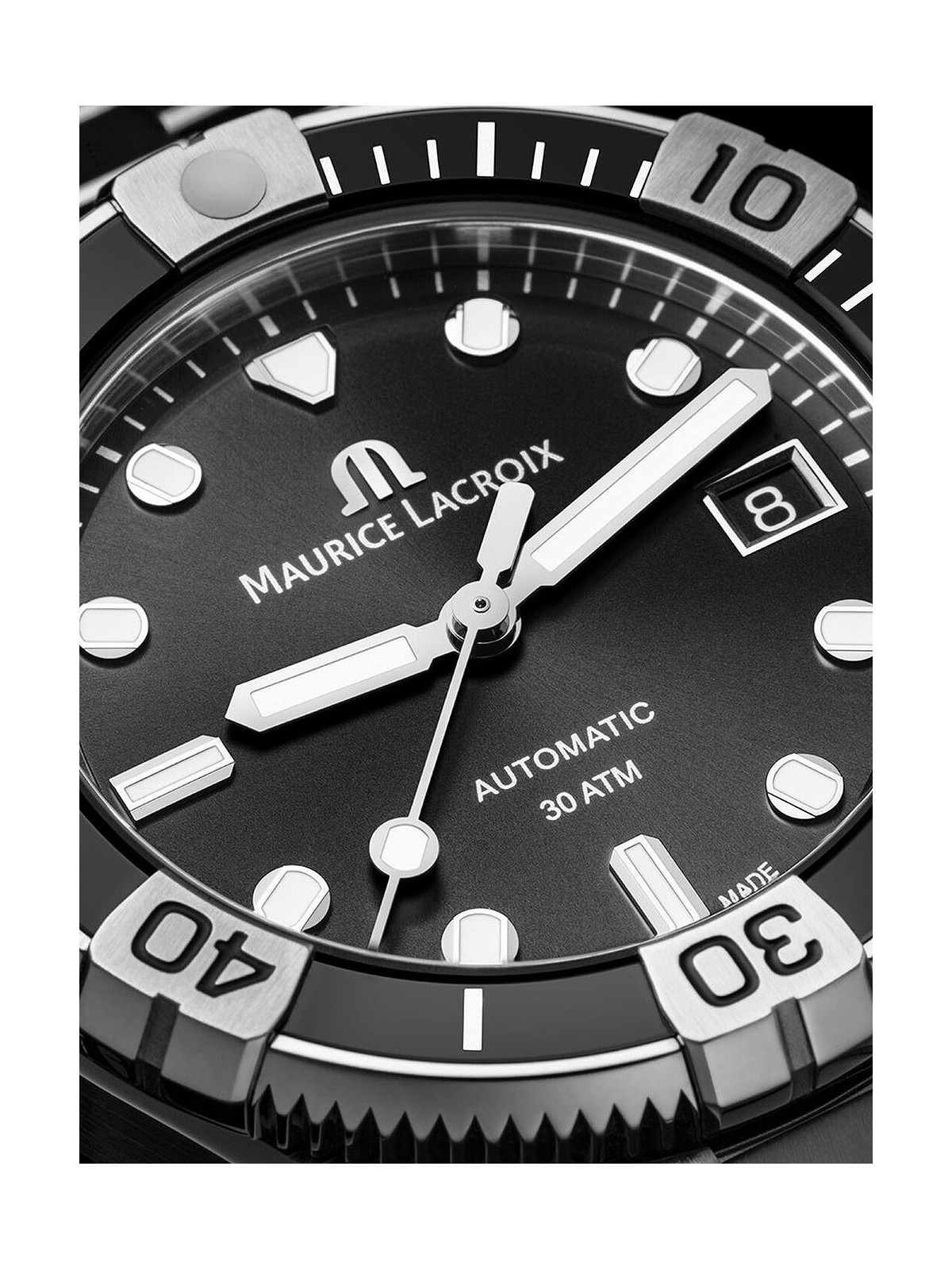 orologio uomo Maurice Lacroix AI6057-SSL2F-330-A Aikon Automatic Venturer Mens Watch 38mm 30ATM
