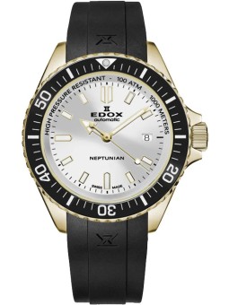 orologio uomo Edox 80120-37JCA-AID Neptunian Automatic Mens Watch 44mm 100ATM